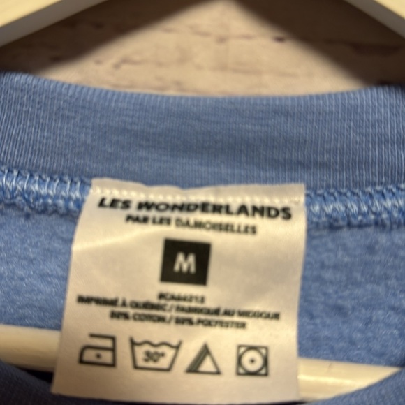 Les Wonderlands Blue Graphic Sweatshirt - Picture 5 of 7